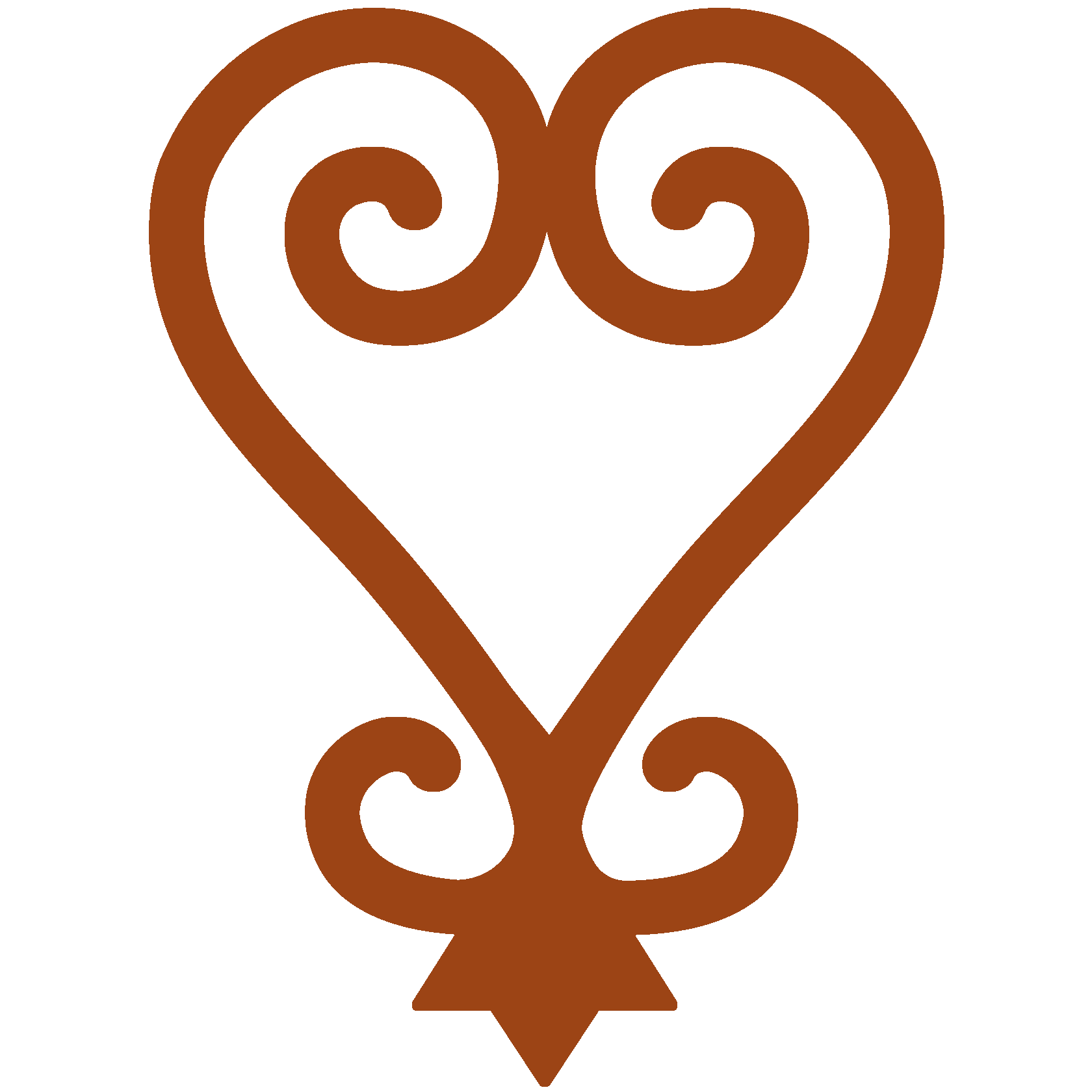 Sankofa-Symbol für Traumdeutung